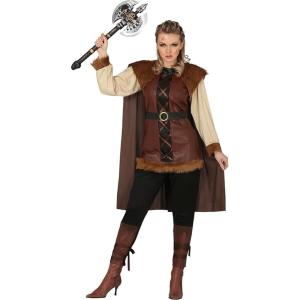COSTUME DONNA VICHINGA ADULTA TAGLIA 42-44 L