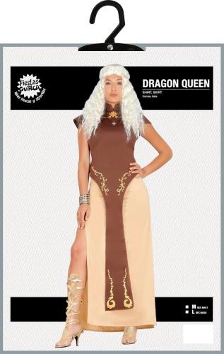 COSTUME REGINA DRAGONE TAGLIA M 38-40 TRONO DI SPADE