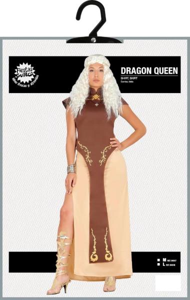 COSTUME REGINA DRAGONE TAGLIA M 38-40 TRONO DI SPADE