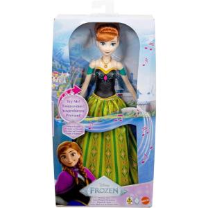 DISNEY FROZEN BAMBOLA ANNA CON GONNA VERDE