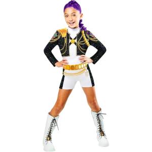 COSTUME RUMI HUNTRIX K-POP DEMON HUNTERS GOLDEN CLASSICO BAMBINA TAGLIA M 9-10 ANNI