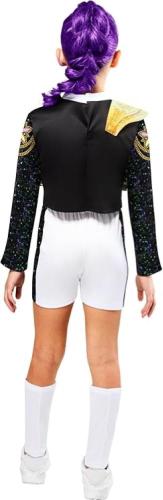 COSTUME RUMI HUNTRIX K-POP DEMON HUNTERS GOLDEN DELUXE BAMBINA TAGLIA XS 5-6 ANNI