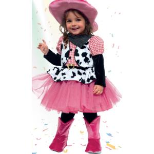 COSTUME COWGIRL BABY TAGLIA 1/2 ANNI