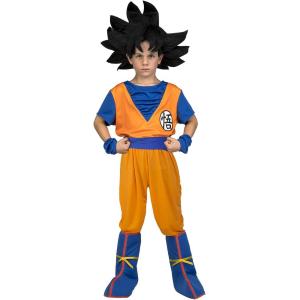 COSTUME GOKU DRAGON BALL TAGLIA 5-6 ANNI