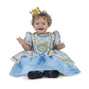 COSTUME PRINCIPESSA DELLE FIABE TAGLIA 24-36 MESI