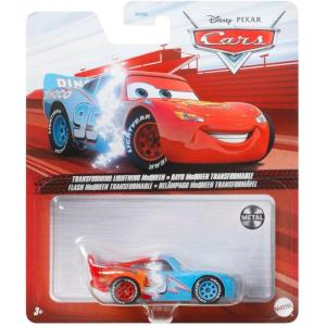 DISNEY PIXAR CARS VEICOLO - SAETTA MCQUEEN CANGIANTE RUSTEEZE - DINOCO IN SCALA 1:55