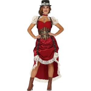 COSTUME STEAMPUNK GOTICA ADULTA TAGLIA L 42-44