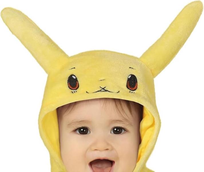 COSTUME POKEMON PIKACHU 2-3 ANNI