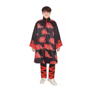 COSTUME NARUTO AKATSUKI ITACHI DEIDARA CLOUD NINJA BAMBINI TAGLIA 14 - 16 ANNI