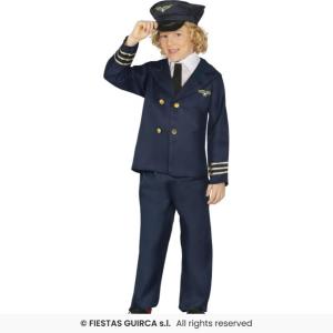 COSTUME PILOTA BAMBINO 3 - 4 ANNI