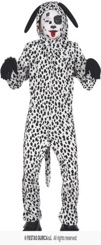 COSTUME CAGNOLINO DALMATA TAGLIA 5-6 ANNI
