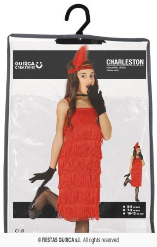 COSTUME CHARLESTON BAMBINI TAGLIA 5 6 ANNI