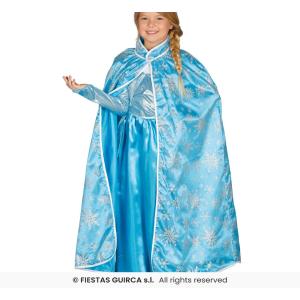 MANTELLO PRINCIPESSA DEI GHIACCI FROZEN PER BAMBINA