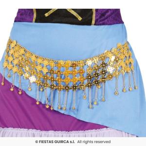 CINTURA MONETE ORO METALLO