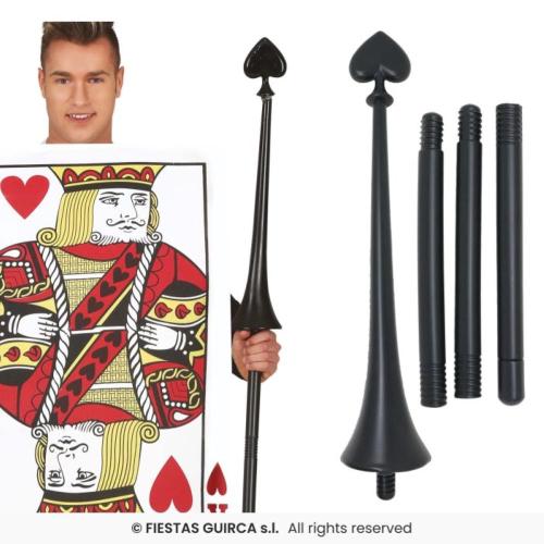 LANCIA PUNTA CON CUORE 140 CM SMONTABILE