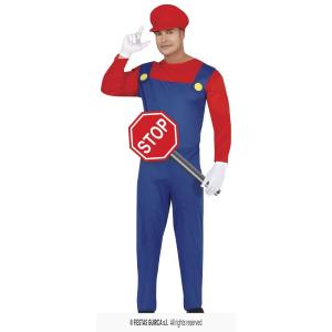 COSTUME IDRAULICO / FERROVIERE SUPER MARIO TAGLIA 48-50 M