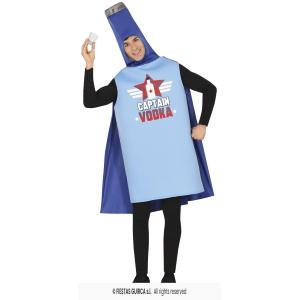 COSTUME SUPEREROE CAPTAIN VODKA ADULTO TAGLIA 52-54 L