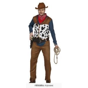 COSTUME COWBOY RANGER PISTOLERO TAGLIA 54-56 XL