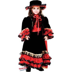 COSTUME BALLERINA DI FLAMENCO BABY MIS. 4 ANNI