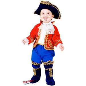 COSTUME PICCOLO CAPITANO BABY MIS. 1 ANNO