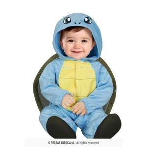 COSTUME BLUE TURTLE TARTARUGA BABY TAGLIA 18-24 MESI