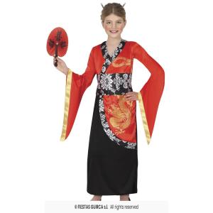 COSTUME CINESE BIMBA TAGLIA 5-6 ANNI