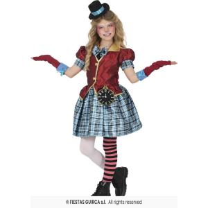 COSTUME TIC TAC HATTER TAGLIA 5-6 ANNI