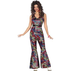COSTUME DISCO SHINY ADULTO 36-38 - TAGLIA S