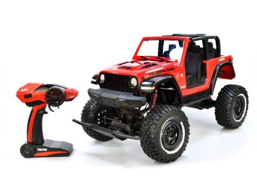 FAST WHEELS - JEEP WRANGLER RADIOCOMANDATA IN SCALA 1:8 2 COLORI TAYO