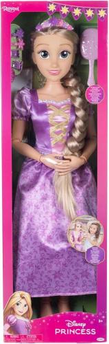 DISNEY PRINCESS - BAMBOLA PLAYDATE 80 CM RAPERONZOLO ARTICOLATA CON PETTINE
