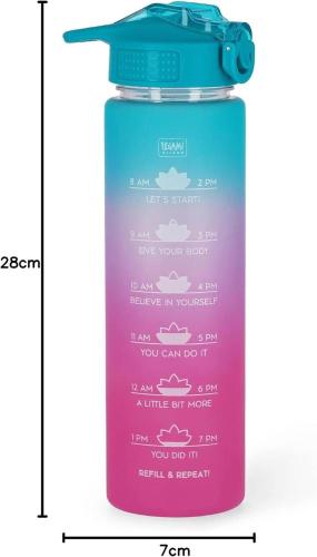 BORRACCIA MOTIVAZIONALE GOAL BOTTLE SUNRISE VIBES