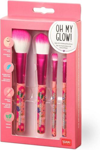 CUTIE BEAUTY - OH MY GLOW! 4 PENNELLI PER IL TRUCCO FLOWERS FIORI
