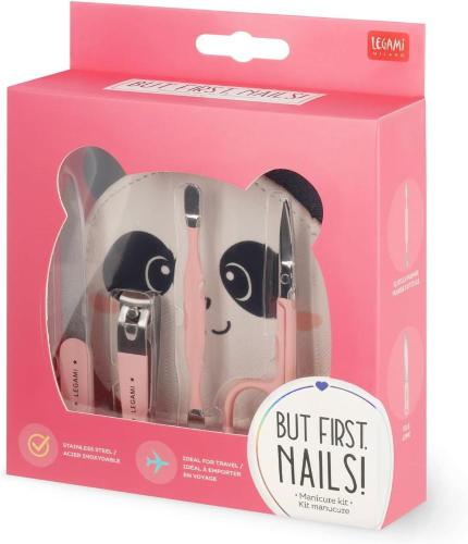CUTIE BEUATY - BUT FIRST, NAILS! KIT MANICURE PANDA
