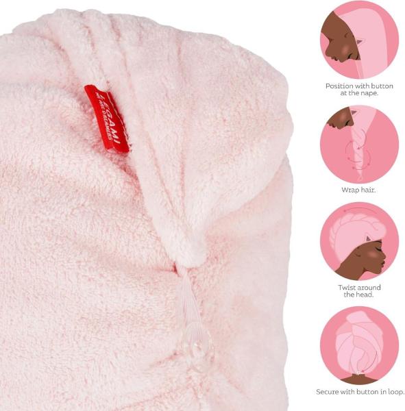 CUTIE BEAUTY - LOVE MY HAIR ASCIUGAMANO CAPELLI TURBANTE GATTINO