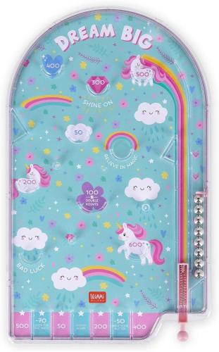 MINI FLIPPER PINBALL PORTATILE UNICORNO