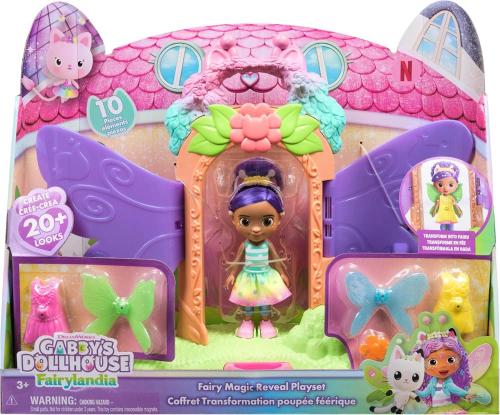 GABBY'S DOLLHOUSE MAGICO SET MODA FAIRYLANDIA FATE