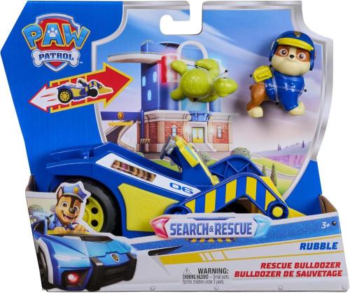 PAW PATROL SEARCH & RESCUE - VEICOLO TEMATIZZATO RUBBLE
