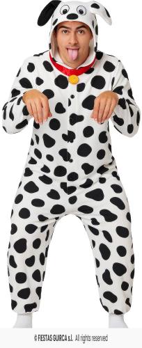 COSTUME DALMATA CAGNOLINO KIGURUMI TAGLIA 52-54 L