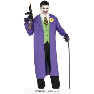 COSTUME PAGLIACCIO KILLER VIOLA JOKER BATMAN TAGLIA 54–56 XL