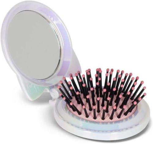 CUTIE BEAUTY - NICE HAIR SPAZZOLA CON SPECCHIO UNICORNO GATTINO BIANCO