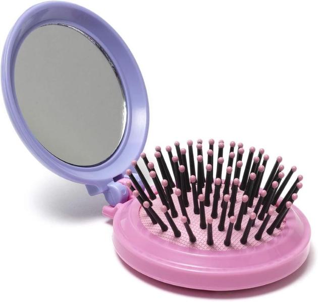 CUTIE BEAUTY - NICE HAIR SPAZZOLA CON SPECCHIO UNICORNO VIOLA