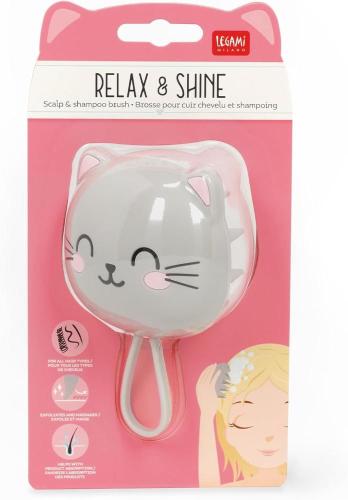 CUTIE BEAUTY - SPAZZOLA CUOIO CAPELLUTO E SHAMPOO GATTINO