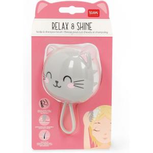 CUTIE BEAUTY - SPAZZOLA CUOIO CAPELLUTO E SHAMPOO GATTINO