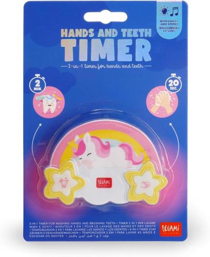 TIMER 2 IN 1 PER LAVARE MANI E I DENTI UNICORNO