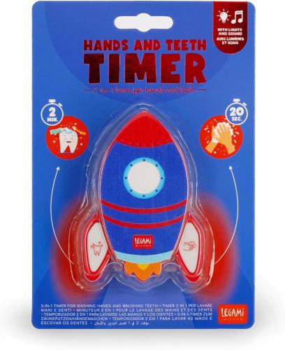 TIMER 2 IN 1 PER LAVARE MANI E I DENTI SPACE