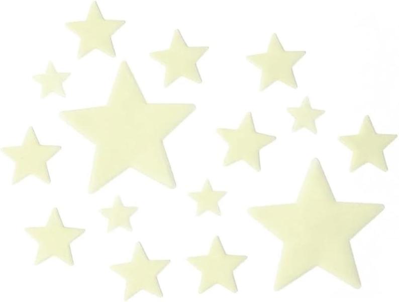 STELLE FOSFORESCENTI ADESIVE SUPER STARS SPACE