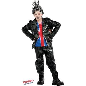 COSTUME PUNK DELINQUENTE MIS. 12 ANNI
