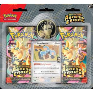 CARTE POKEMON - M2.5 MEGAEVOLUZIONE ASCESA EROICA UBALDO BLISTER 2 BUSTE