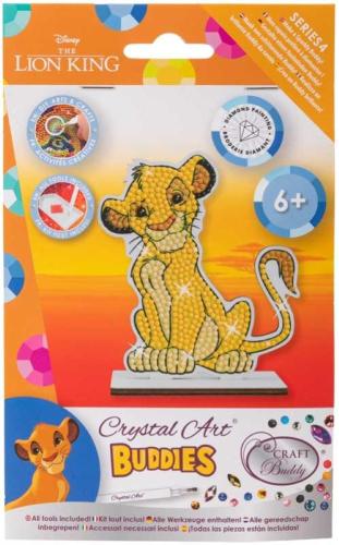 CRYSTAL ART BUDDIES - DISNEY SIMBA RE LEONE - 11 CM