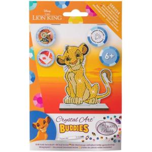 CRYSTAL ART BUDDIES - DISNEY SIMBA RE LEONE - 11 CM
